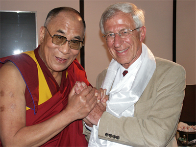 Franz Alt und Dalai Lama